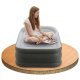 Надуваем матрак с вградена помпа INTEX Twin Deluxe Надуваем матрак с вградена помпа INTEX Twin Deluxe