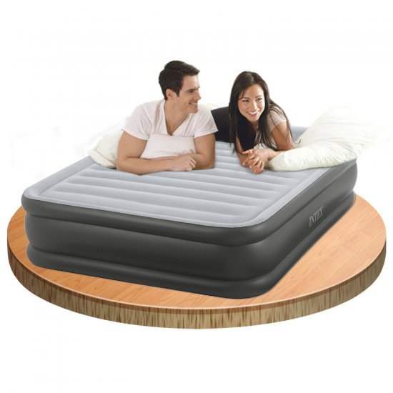 Надуваем матрак с вградена помпа INTEX Queen Deluxe Надуваем матрак с вградена помпа INTEX Queen Deluxe