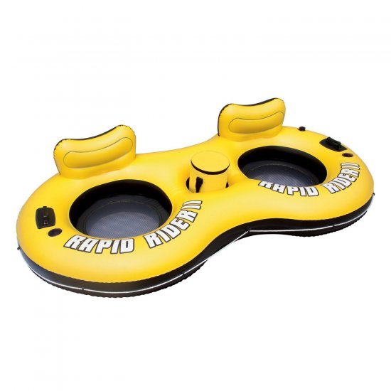 Надуваем шезлонг за двама Rapid Rider 251x132cм 43113 Bestway Надуваем шезлонг за двама Rapid Rider 251x132cм 43113 Bestway