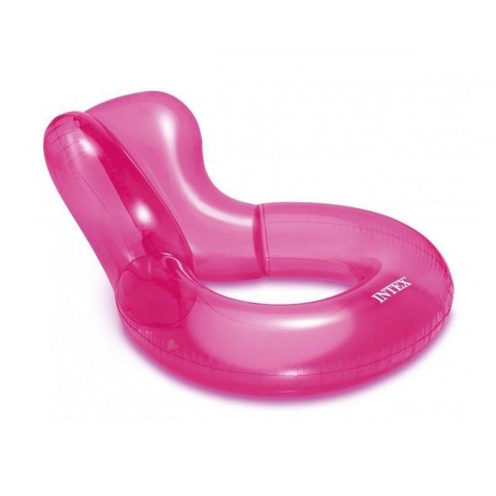 Надуваемо кресло Transparent Lounge 135х114см 56830EU Intex Надуваемо кресло Transparent Lounge 135х114см 56830EU Intex