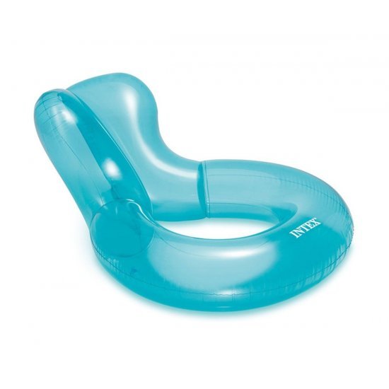 Надуваемо кресло Transparent Lounge 135х114см 56830EU Intex Надуваемо кресло Transparent Lounge 135х114см 56830EU Intex