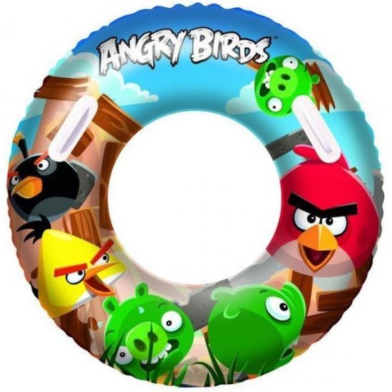 ДЕТСКИ НАДУВАЕМ ПОЯС BESTWAY ANGRY BIRDS 56 см ДЕТСКИ НАДУВАЕМ ПОЯС BESTWAY ANGRY BIRDS 56 см