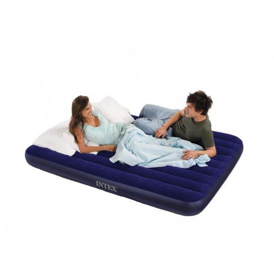 Надуваем матрак INTEX Queen Classic Downy Надуваем матрак INTEX Queen Classic Downy