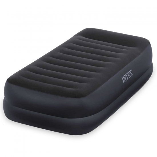 Надуваем матрак с вградена помпа INTEX Twin Raised Надуваем матрак с вградена помпа INTEX Twin Raised