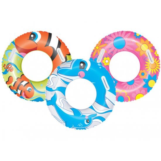 НАДУВАЕМ ПОЯС С ДРЪЖКИ BESTWAY KIDDIE 76 CM НАДУВАЕМ ПОЯС С ДРЪЖКИ BESTWAY KIDDIE 76 CM