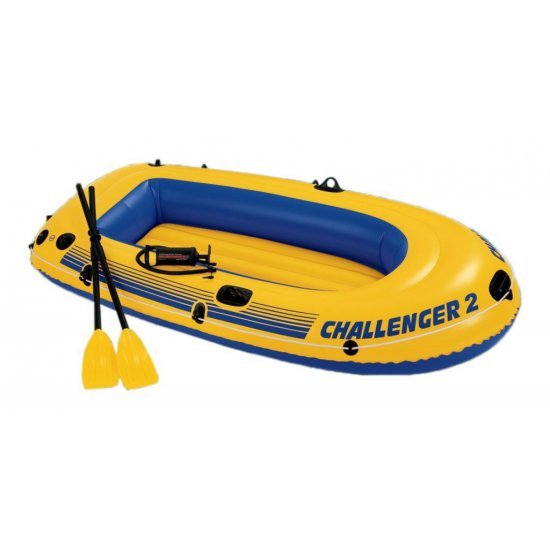 НАДУВАЕМА ЛОДКА CHALLENGER за двама 236х114х41см 68367NP INTEX НАДУВАЕМА ЛОДКА CHALLENGER за двама 236х114х41см 68367NP INTEX
