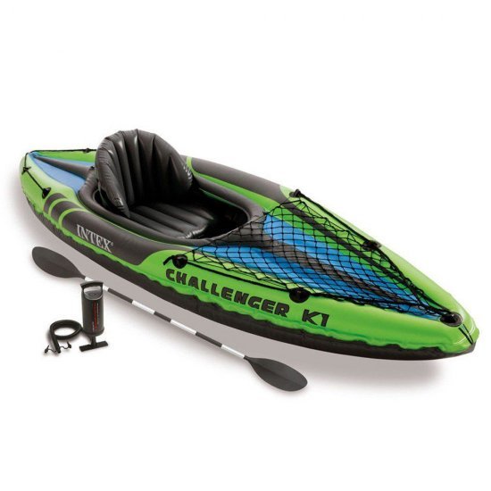 Надуваема лодка каяк Intex Challenger K1 274 x 76 x 38 см Надуваема лодка каяк Intex Challenger K1 274 x 76 x 38 см