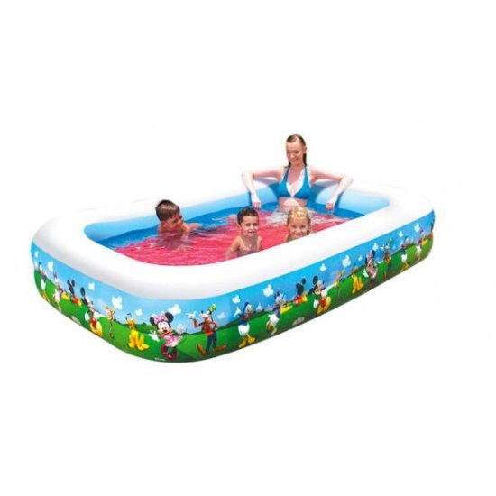 Правоъгълен надуваем басейн Mickey Mouse 269x175x51см 91008 Bestway Правоъгълен надуваем басейн Mickey Mouse 269x175x51см 91008 Bestway